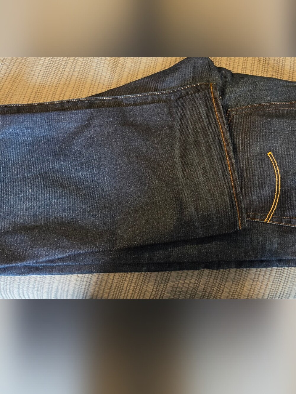G Star Men's Dark Blue Denim Jeans - Classic Straight Fit